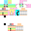 Cute Rainbow Cat Girl Minecraft Skin Cute Rainbow Cat Girl Skin 10