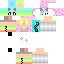 Cute Rainbow Cat Girl Minecraft Skin Cute Rainbow Cat Girl Skin 15