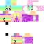 Cute Rainbow Girl Minecraft Skin Cute Rainbow Girl Skin 3