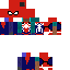 Invisible Body Spiderman Minecraft Skin Invisible Body Spiderman Skin 4